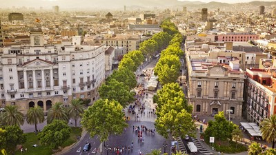 Foto: Jalanan Paling Tenar di Spanyol, La Rambla