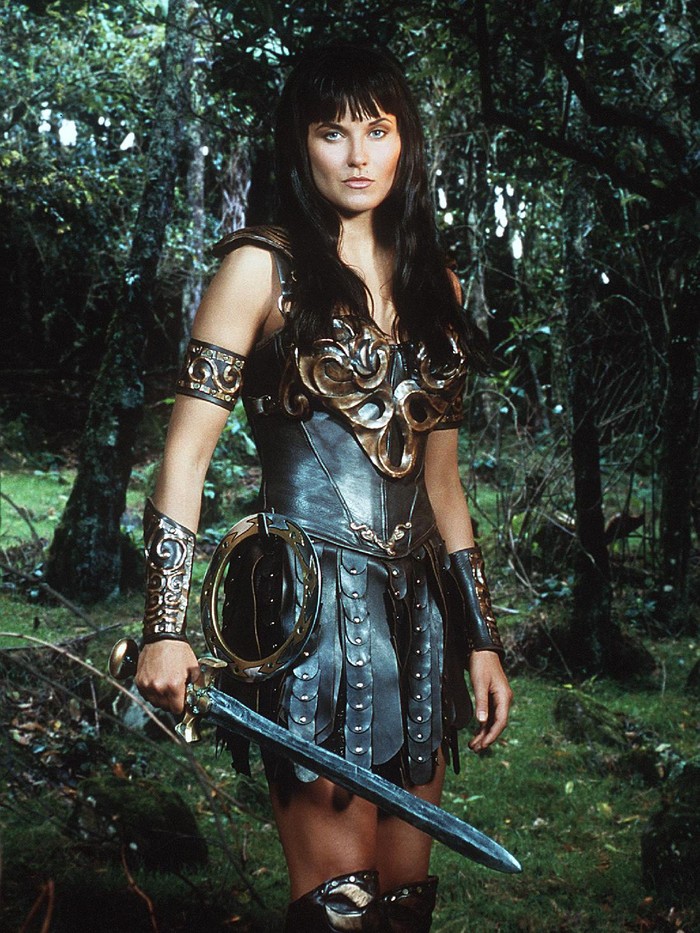 Lucy Lawless 1999 Lucy Lawless Stars In Xena: Warrior Princess. (Photo By Getty Images)