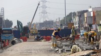 Underpass Bulak Kapal ini sudah mulai dibangun sejak tanggal kontrak 24 September 2020 dengan masa pelaksanaan 540 hari kalender hingga 17 Maret 2022.