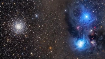 Ini adalah gambar Awan Molekuler Gelap yang ditemukan di konstelasi Corona Australis, ditangkap oleh Steven Mohr dari Australia. Jaraknya sekitar 550 tahun cahaya dari Bumi. Foto: Royal Observatory Greenwich Astronomy Photography 2021