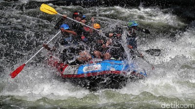 Uji Adrenalin di Sungai Asahan, Arung Jeram Terbaik ke-3 Dunia