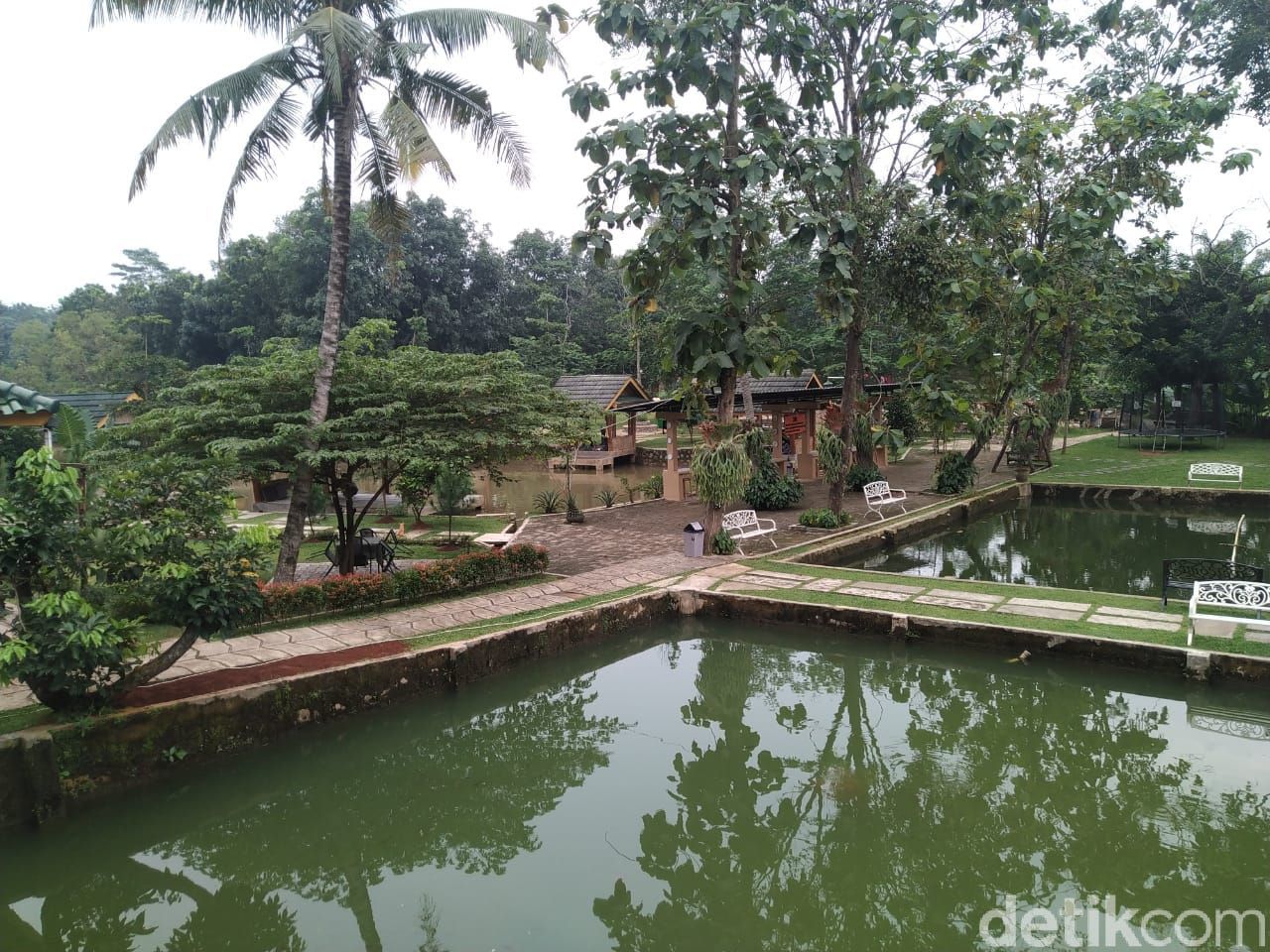 Warung Bambu : Asyiknya Ngaliwet Komplet Sambil Mancing Ikan Sendiri