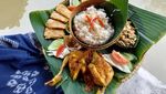 Seru! Bersantap Nasi Liwet di Saung Tradisional Sambil Mancing Ikan