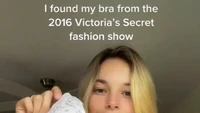 Bridget Malcolm dipecat dari Victorias Secret karena ukuran bra-nya berubah. (Foto: dok. TikTok Bridget Malcolm)  