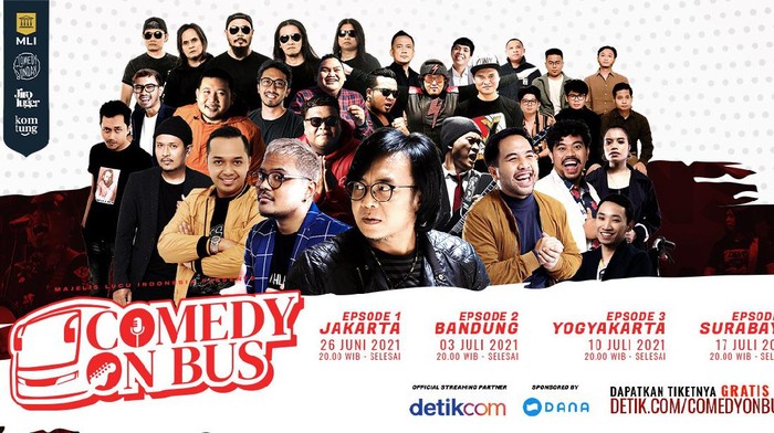 comedy on bus
