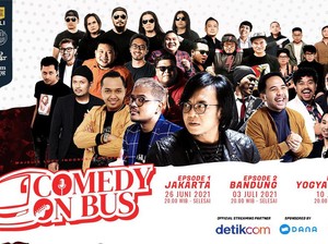 Comedy On Bus Mampir ke Bandung, Ngakak Bareng Juicy Luicy