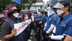 Demo Ribuan Buruh Korsel di Tengah Lonjakan COVID-19