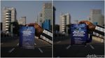 Hening dan Sepi, Suasana PPKM Darurat di Jalan Protokol Ibu Kota