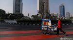 Hening dan Sepi, Suasana PPKM Darurat di Jalan Protokol Ibu Kota
