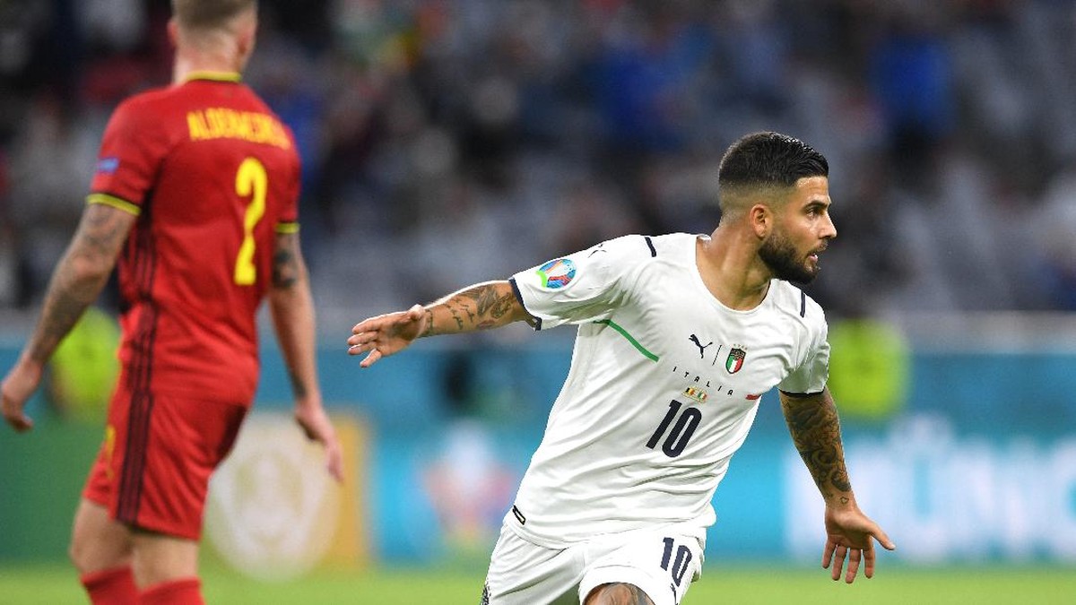 Italia ke semifinal Euro 2020 usai kalahkan Belgia. (Foto: Getty Images/Christof Stache - Pool)