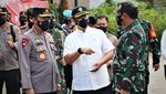 Panglima TNI bersama Menkes dan Kapolri Tinjau Vaksinasi Nasional