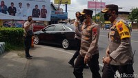 Penyekatan diinspeksi Kapolda Jateng, Irjen Pol Ahmad Luthfi.