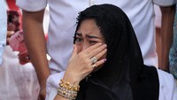 Rachmawati Soekarnoputri diketahui memiliki beberapa kondisi kesehatan. Pertama memiliki riwayat darah tinggi, stroke dan diabetes. Rifkianto Nugroho/detikcom.