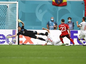 Skor 1-1, Swiss Vs Spanyol Lanjut Extra Time