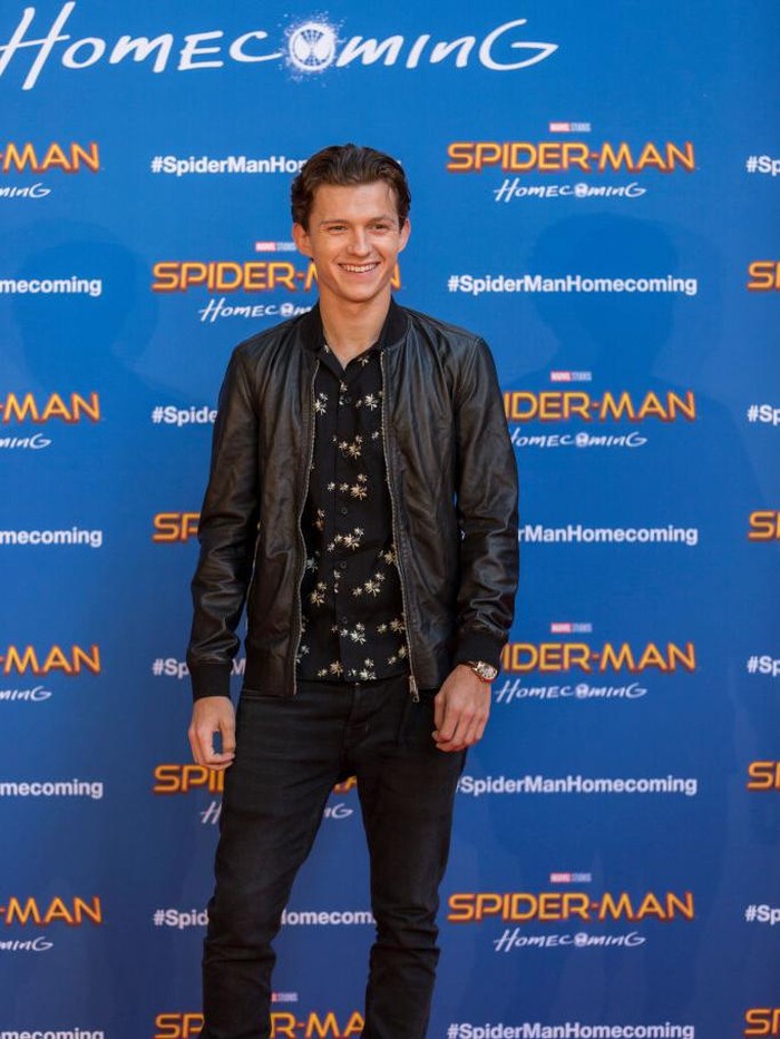 BARCELONA, SPAIN - JUNE 18: The stars and filmmakers of SPIDER-MAN: HOMECOMING, actors Tom Holland, Zendaya and director Jon Watts appear in Barcelona on the occasion of the CineEurope event on June 18, 2017 in Barcelona, Spain. (Photo by Robert Marquardt/Getty Images for Sony Pictures)