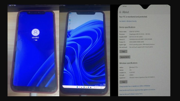 Windows 11 di HP Xiaomi