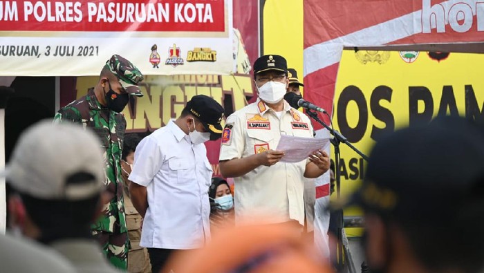 17 Jalan di Kota Pasuruan Jadi Sasaran PPKM Darurat