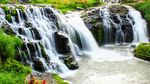 Foto Miniatur Air Terjun Niagara di Bondowoso
