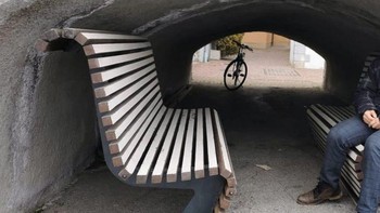 Bagus sih buat istirahat sejenak, tapi duduknya bakal gak nyaman. Foto: Brightside