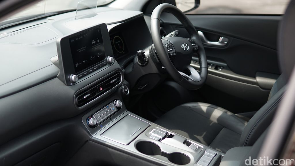 Interior Hyundai Kona Electric Facelift 2021