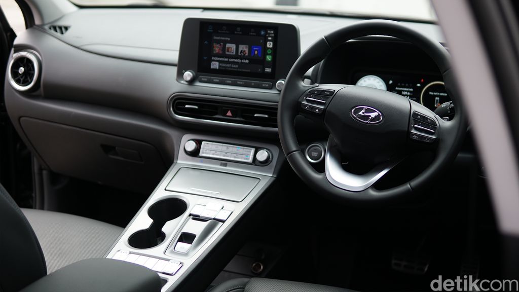 Interior Hyundai Kona Electric Facelift 2021