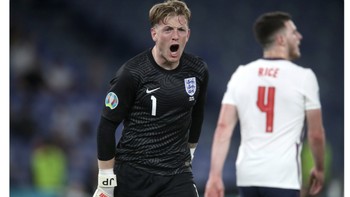 Terbaru, Inggris menjungkalkan Ukraina dengan skor telak 4-0. Catata bagusnya, tim Tiga Singa ini belum kebobolan sama sekali. Foto: Internet