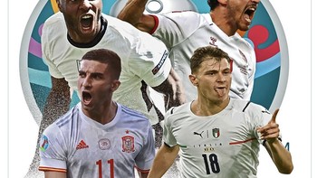 Empat negara sudah memastikan diri melaju ke semifinal Euro 2020. Menariknya, mereka menang dengan mengenakan jersey berwarna putih. Foto: Internet