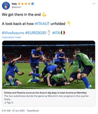 Jersey Putih Bikin Hoki di Euro 2020