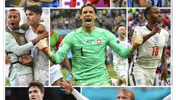 Euro 2020 memang penuh kejutan dan seru. Foto: Internet