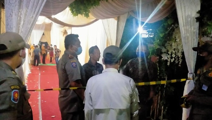 Lokasi Lurah Gelar Hajatan Saat PPKM Mikro Disegel