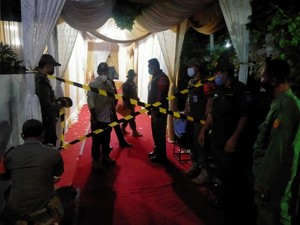 Lurah di Depok Gelar Pernikahan Meriah Saat PPKM Darurat