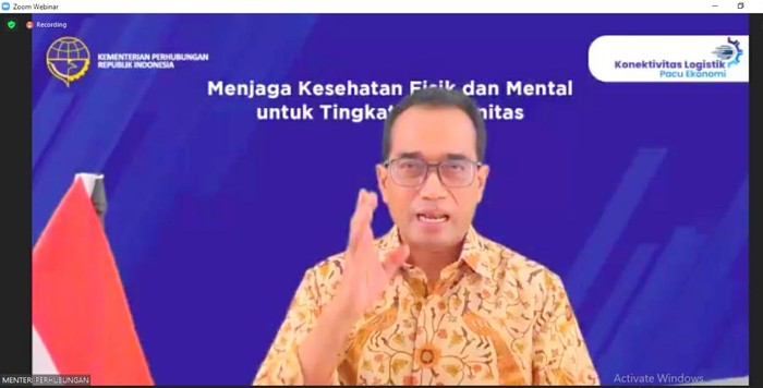 Menhub Budi Karya Sumadi
