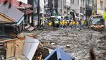Potret Kerusakan Akibat Longsor di Jepang
