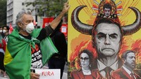 Sosok Presiden Brasil Jair Bolsonaro kerap mencuri perhatian publik terlebih di tengah pandemi virus Corona yang tengah melanda negaranya dan dunia. Kritik pun kerap mengarah kepadanya atas kebijakan yang diambil Bolsonaro terkait upaya penanggulangan pandemi di Brasil.