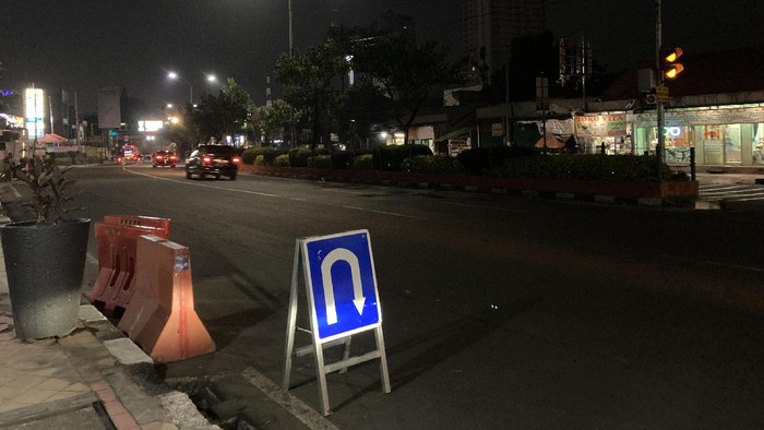 Sempat Disekat, Jalan Margonda Depok Kembali Dibuka (Foto: Annisa/detikcom)