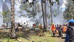 Tewaskan 29 Orang, Pesawat Militer yang Jatuh di Filipina Dievakuasi