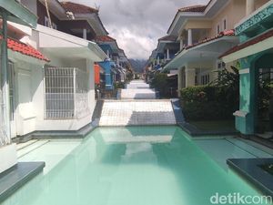 Foto: Vila Kolam Jejer yang Unik dan Viral di Cianjur