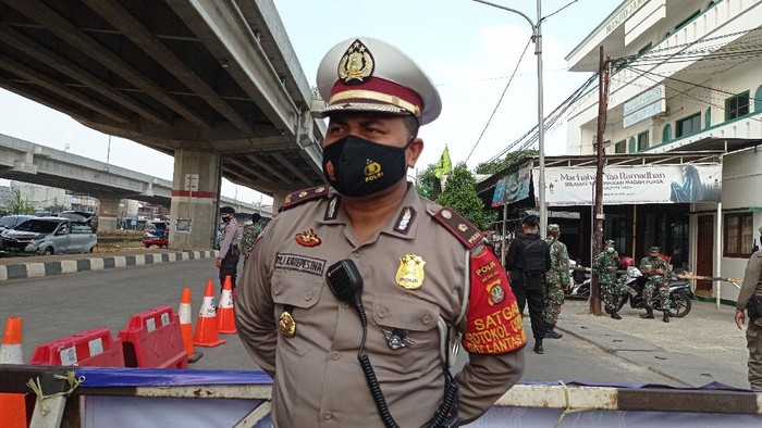 Wakasatlantas Jakarta Timur Kompol Maulana J Karepesina (Foto: Wilda/detikcom)