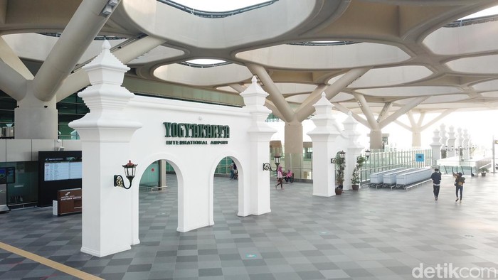 Bandara Internasional Yogyakarta, Senin (5/7/2021)