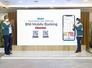 Tampil Beda, BNI Hadirkan New BNI Mobile Banking di HUT ke-75