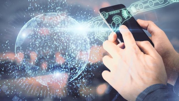 Ilustrasi teknologi digital