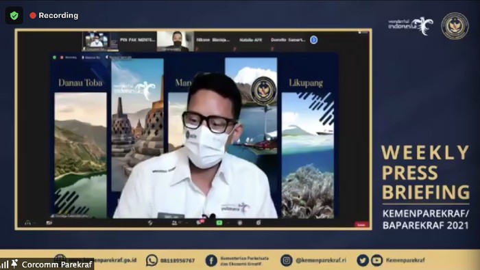 Menparekraf Sandiaga Uno