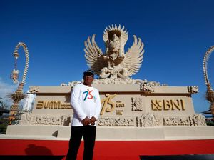I Nyoman Sungada, Sosok di Balik Patung Pasir Replika Garuda Wisnu