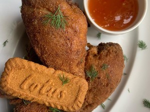 Resep Ayam Goreng Lotus Biscoff yang Sedang Tren