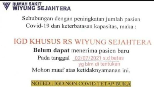 rs swasta lockdown