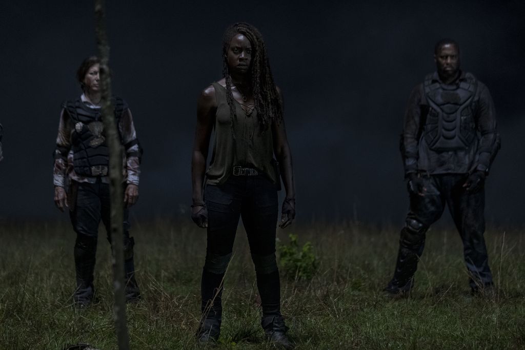 Danai Gurira as Michonne - The Walking Dead _ Season 10, Episode 3 - Photo Credit: Jackson Lee Davis/AMC