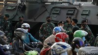 Diketahui, Jalan Lampiri masuk pembatasan mobilitas di batas kota yang dijaga oleh aparat selama PPKM darurat.
