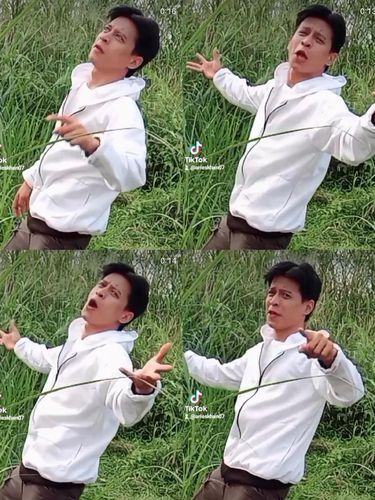 Viral pria yang mirip dengan aktor asal India, Shah Rukh Khan.