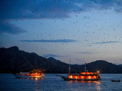 Wisatawan Main Petasan di TN Komodo