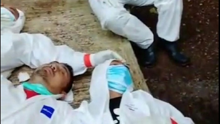 Beredar video nakes di Ciamis kelelahan menangani pasien meninggal